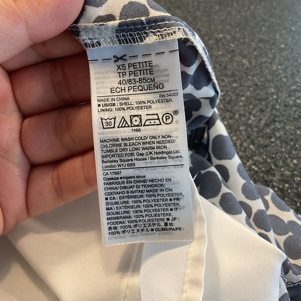 ❤️3/$15 Banana Republic Black and White Women Dress - Picture 7 of 7